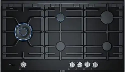 Gaskochfeld 5-flammig Bosch Hausgeräte PRS9A6D70D Serie 8
