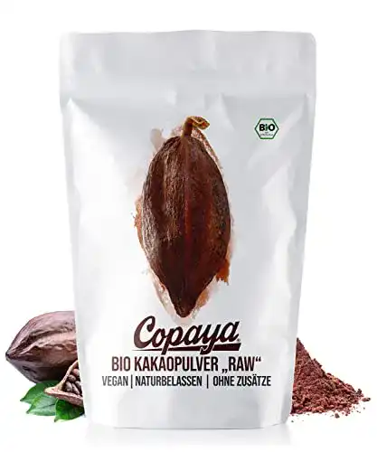 Kakaopulver Copaya BIO 1Kg, Rohkakao Pulver, 11% Fett
