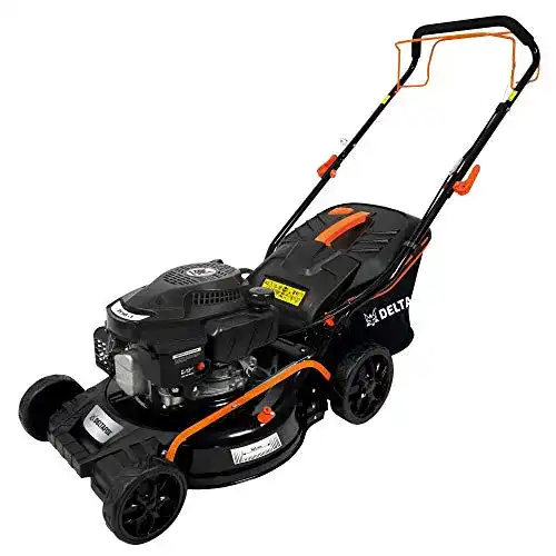 Benzin-Rasenmäher 46 cm Schnittbreite DELTAFOX 50 l Fangkorb