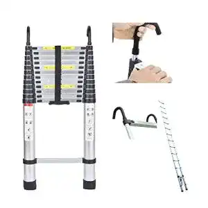 Teleskopleiter 5m Huini Mehrzweckleiter 5m Teleskopleiter