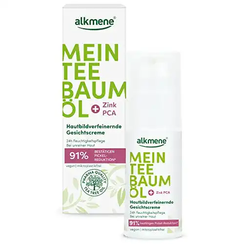 Gesichtscreme ohne Parabene Alkmene Teebaumöl, 50 ml