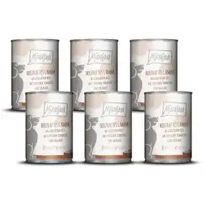 MjAMjAM-Hundefutter MjAMjAM Lamm an gekochtem Reis