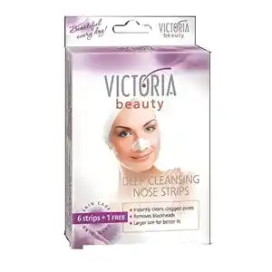 Clear-up-Strips VICTORIA beauty – Nasenstrips gegen Mitesser 6 Stk.