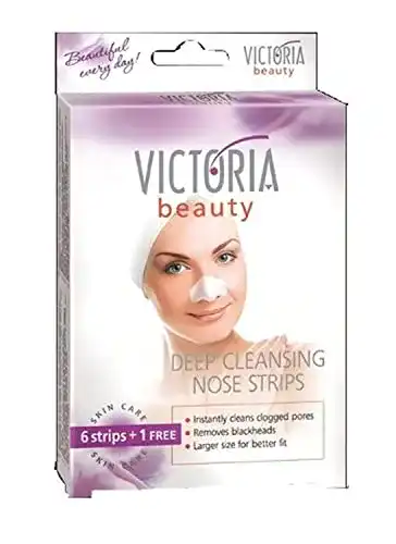 Clear-up-Strips VICTORIA beauty – Nasenstrips gegen Mitesser 6 Stk.
