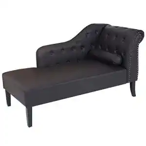 Récamiere Mendler Luxus Recamiere Chesterfield, Kunstleder
