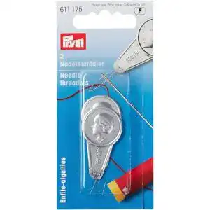 Nadeleinfädler Prym Einfädler silberfarbig 2 Stück