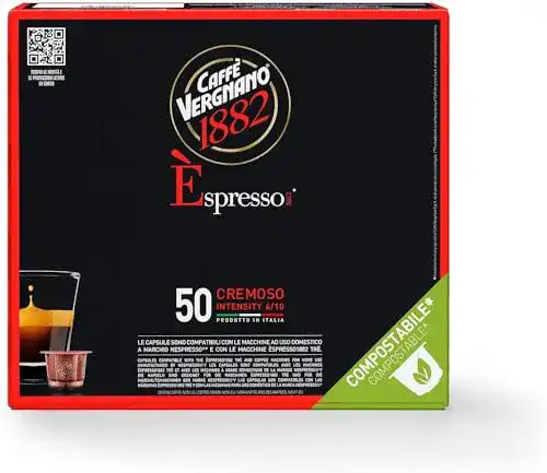 Nespresso-Kapseln Caffè Vergnano 1882 Èspresso, 50 Kapseln