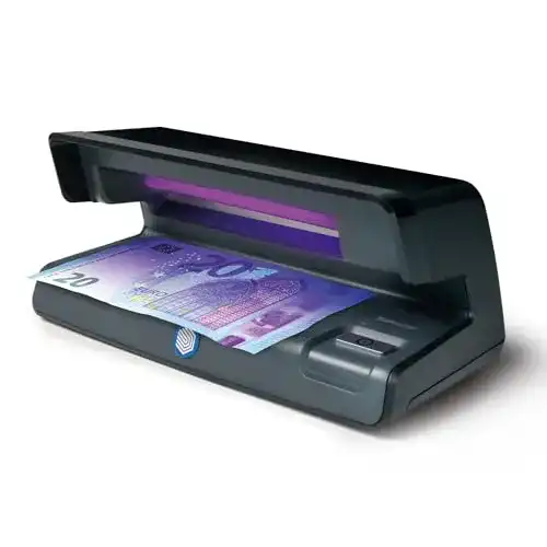 Geldscheinprüfer Safescan 50 Schwarz, UV Falschgeld Prüfgerät