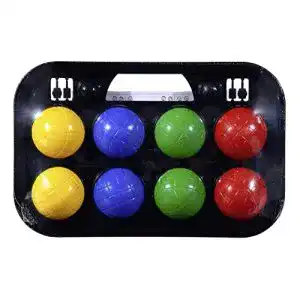 Boccia-Kugeln Simba 107401391 Boccia Spiel Tragekorb, 8 Kugeln