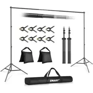 Hintergrundsystem EMART Foto Hintergrund Ständer, 2x3m