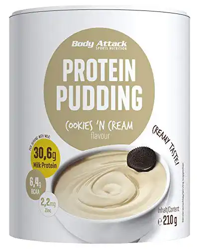 Die beste Protein-Pudding Body Attack Sports Nutrition, Cookies n Cream 2026 Test Bestseller Protein-Pudding Body Attack Sports Nutrition, Cookies n Cream