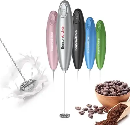 Stab-Milchaufschäumer Bonsenkitchen, extra starker Motor