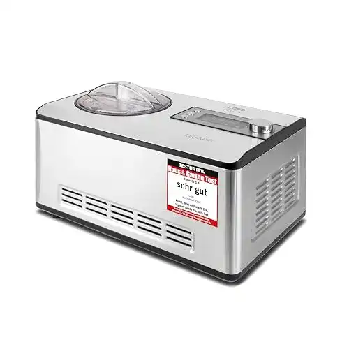 Eismaschine (2 Liter) CASO Ice Creamer 2 in 1 Design