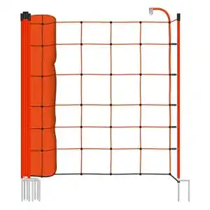 Schafnetz VOSS.farming Elektronetz 50m 2 Spitzen 90cm 13 Pfähle