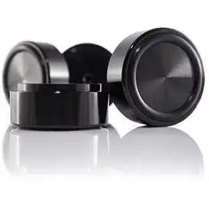 Lautsprecher-Absorber Hifi Lab Aluminium Füße massiv 39×17