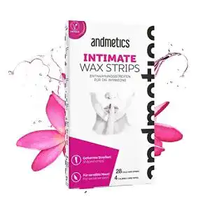 Kaltwachsstreifen Bikinizone Andmetics Intim Kaltwachsstreifen