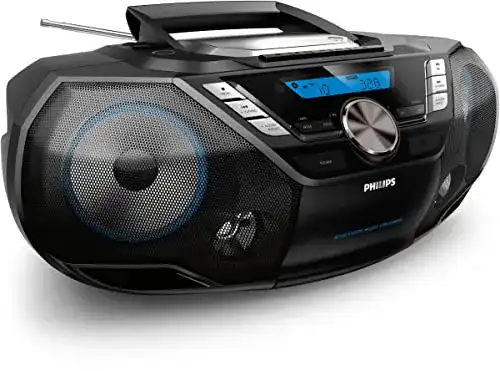 CD-Player mit Kassettendeck Philips AZB798T/12, tragbar