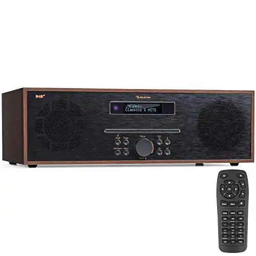 Die beste DAB-Radio mit Fernbedienung auna Radio, mit CD Player 2026 Test Bestseller DAB-Radio mit Fernbedienung auna Radio, mit CD Player