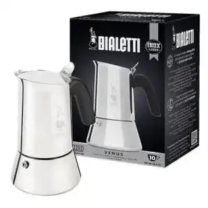 Espressokocher-Induktion Bialetti New Venus, Stahl, 10 Tassen