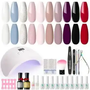 Shellac-Starter-Set RSTYLE Shellac Set Starterset mit Lampe 48W
