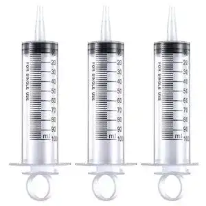 Einwegspritze Gebildet 3pcs 100ml Große Kunststoff-Spritze