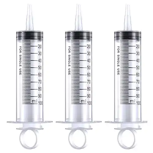 Einwegspritze Gebildet 3pcs 100ml Große Kunststoff-Spritze