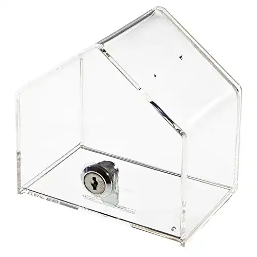 Spendenbox HMF 46911, Aktionsbox, Spendenhaus, Acryl