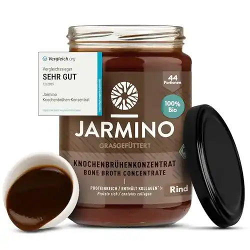 Knochenbrühe JARMINO Bone broth, BIO Konzentrat vom Rind