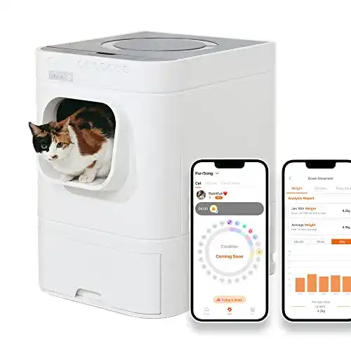 Selbstreinigendes Katzenklo LavvieBot S Robotic Litter Box