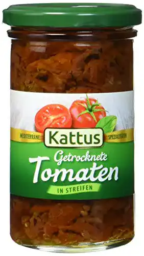 Getrocknete Tomaten in Öl Kattus, in Streifen, 5 x 240 g