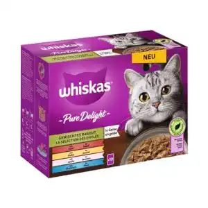Whiskas-Nassfutter whiskas +1 Ragout Auswahl in Gelee