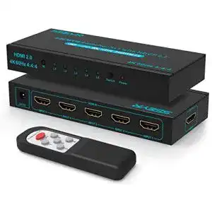 HDMI-Splitter SGEYR HDMI Switch 2.0 5×1 Port HDMI Switcher