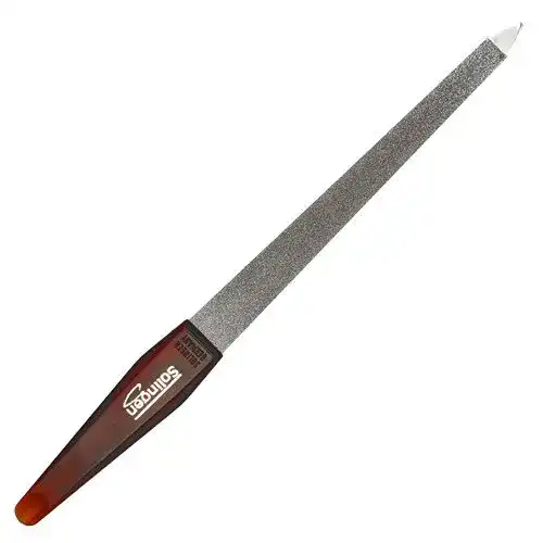 Saphir-Nagelfeile May, aus Solingen, Feile für Fingernägel, 18 cm