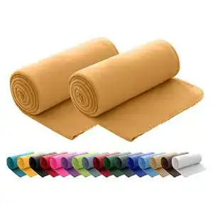 Sofadecke wometo 2er Set Polar Fleecedecke oekoTex 130×160 cm
