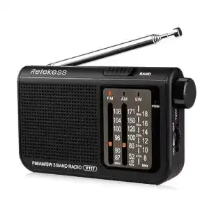 Batterieradio Retekess V117 Kleines Radio Batteriebetrieben