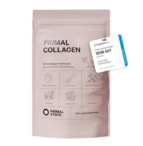 Kollagenhydrolysat Primal State ® Collagen Pulver, 460g