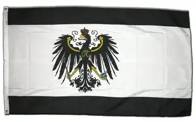 Preußen-Flagge Flaggenfritze Flagge Preußen 90 x 150 cm