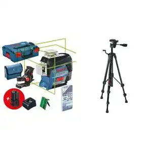 Bosch-Kreuzlinienlaser Bosch Professional GLL 3-80 CG, 2x Akku