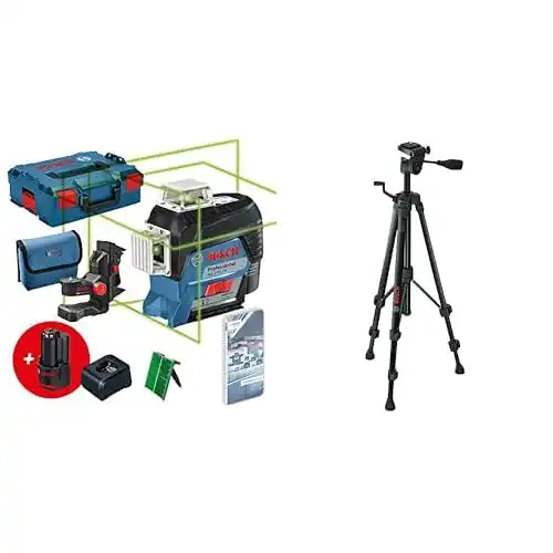 Bosch-Kreuzlinienlaser Bosch Professional GLL 3-80 CG, 2x Akku