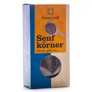Senfkörner Sonnentor Bio schwarz ganz (1 x 80 gr)