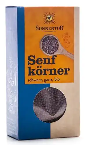 Senfkörner Sonnentor Bio schwarz ganz (1 x 80 gr)
