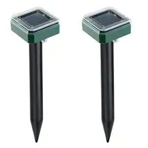 Maulwurfschreck (solar) flintronic 2 Stück Solar Maulwurfabwehr