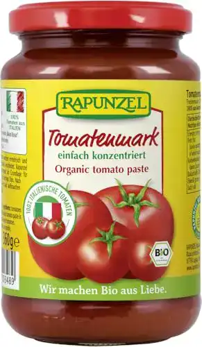 Bio-Tomatenmark Rapunzel, einfach konzentriert, 6 x 360 g