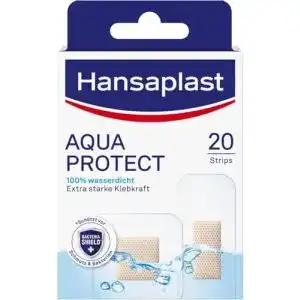 Pflaster Hansaplast Aqua Protect (20 Strips), wasserfest