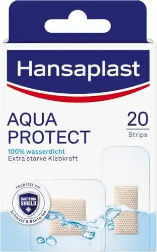 Pflaster Hansaplast Aqua Protect (20 Strips), wasserfest
