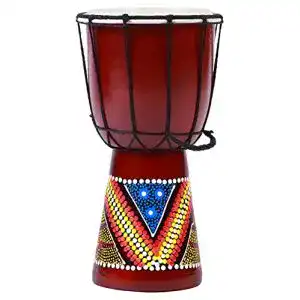 Djembe eBuddha 30cm Hohe Kinder bunt bemalt Trommel Drum