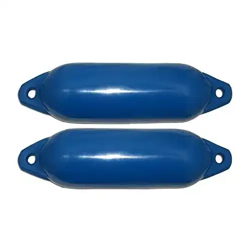 Bootsfender Majoni 2er-Set Star 45 blau, Länge 70cm