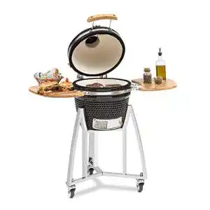 Keramikgrill Klarstein Kamado-Grill – abnehmbare Seitenteile