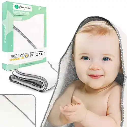 Die beste Kapuzenhandtuch Mammacita Baby aus Oeko-TEX Baumwolle 2026 Test Bestseller Kapuzenhandtuch Mammacita Baby aus Oeko-TEX Baumwolle