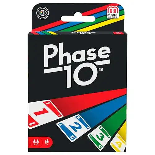 Spielkarten Mattel Games FFY05 Phase 10 Kartenspiel, ab 7 Jahren